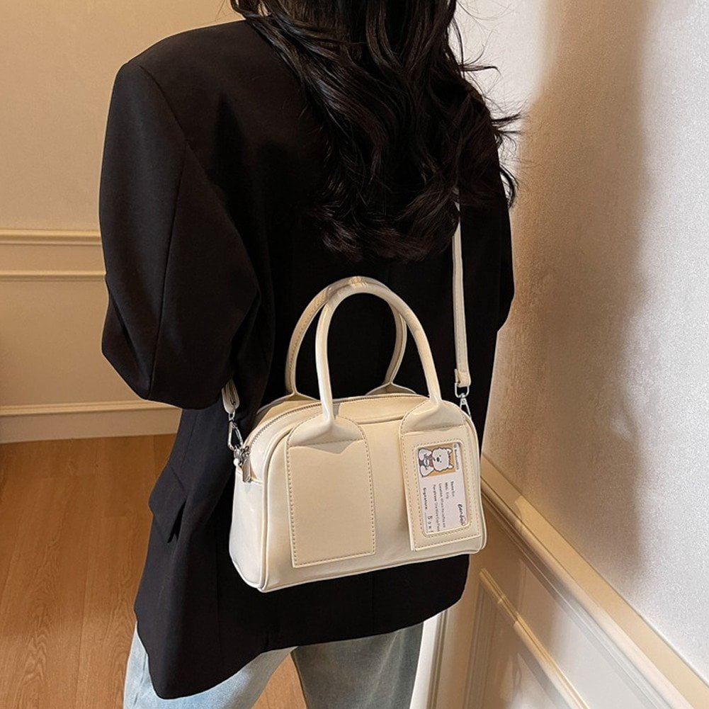 Hzzsbu New Y2K Harajuku Shoulder Bag Women Korean Transparent Ita Bag Crossbody Bag Female Japanese Designer Trend Handbag Purse