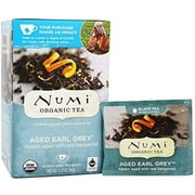 Numi Organic Black Tea Aged Earl Grey - 18 Tea Bags