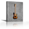 thumbnail image 1 of Fender Precision Bass 58 - Contemporary Fine Art Giclee on Canvas Gallery Wrap - wall décor - Art painting - 15 x 20 Inch - Ready to Hang, 1 of 2
