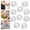 #-50PCS-06, variant on Reusable Aluminum Foil Food Covers, 8.7 Inch Aluminum Foil Insulation Cover, Heat-Insulating Aluminum Foil Food Covers, Elastic Foil Covers for Kitchen Freshness Preservation and Insulation (10Pcs)