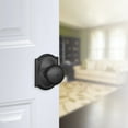 thumbnail image 6 of Schlage F40-Ply-Cam Plymouth Privacy Door Knob Set - Black, 6 of 7