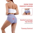 thumbnail image 5 of Womens High Waist Underwear,Tummy Control briefs,Postpartum Panties,Full Coverage(5Pack-L), Large, 5 of 6