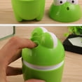 thumbnail image 3 of CTIRCHIU Green Automatic Toothpick Dispenser Holder with Cartoon Design, Portable Storage Case for Coffee Shops & Restaurants, 4.5 x 4.5 x 5.5 Inch, 3 of 5