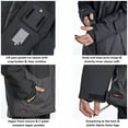 thumbnail image 3 of Alpine Swiss Mens Waterproof Ski Jacket Snowboarding Winter Snow Coat Raincoat, 3 of 7