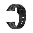 thumbnail image 4 of Dwitch Sport Band Compatible with Apple Watch Ultra 2/Ultra Band,Compatible with Apple Watch Bands for 49/46/45/44mm,Waterproof Silicone Strap for iWatch Bands All Series SE 10 9 8-1,Black Orange, 4 of 11