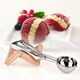 thumbnail image 4 of Cucharas para helado con gatillo fácil - Cuchara grande de acero inoxidable para galletas, 4 of 5