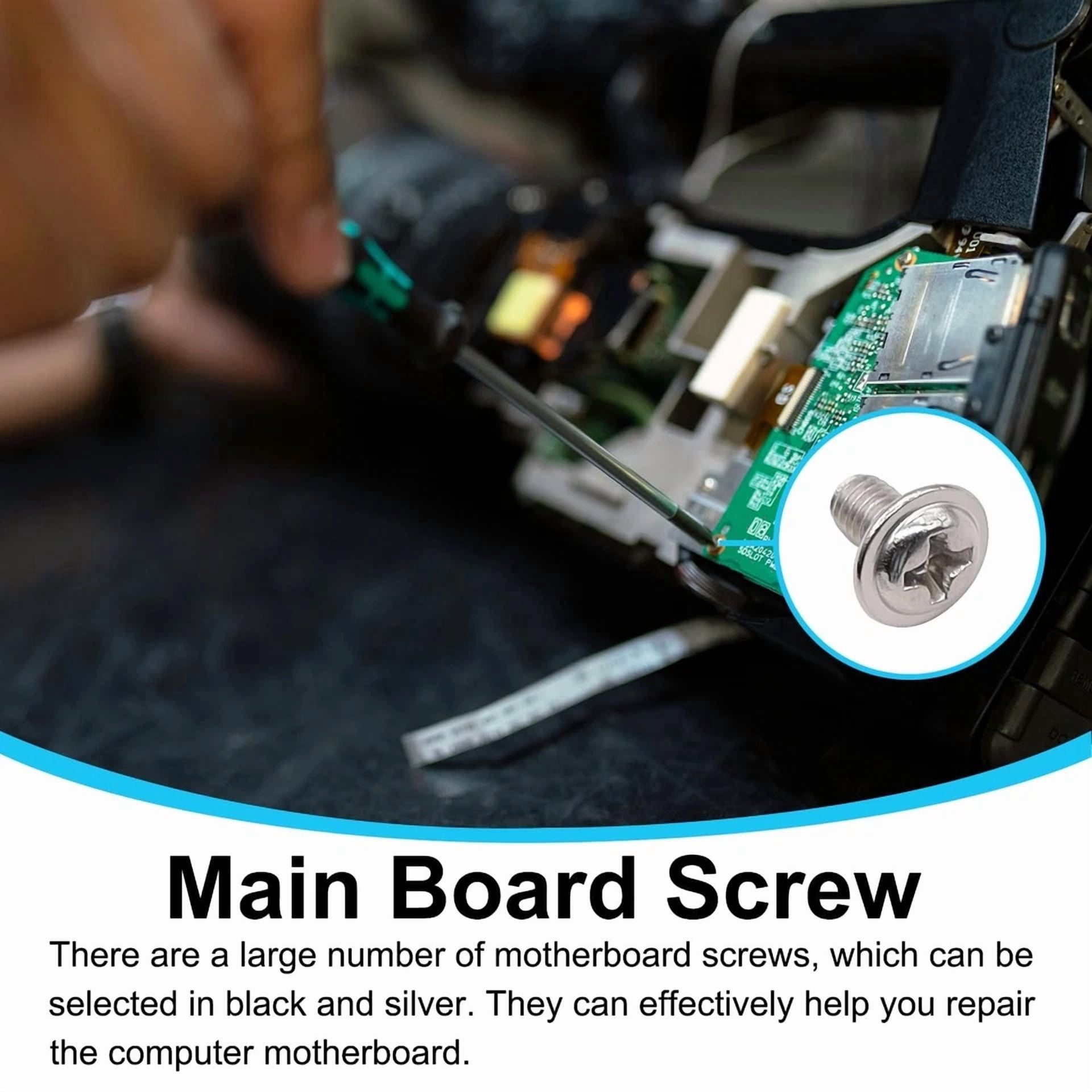 CIRCLE- 502Pcs Computer Screws Assortment Kit, Motherboard Standoffs Pc...