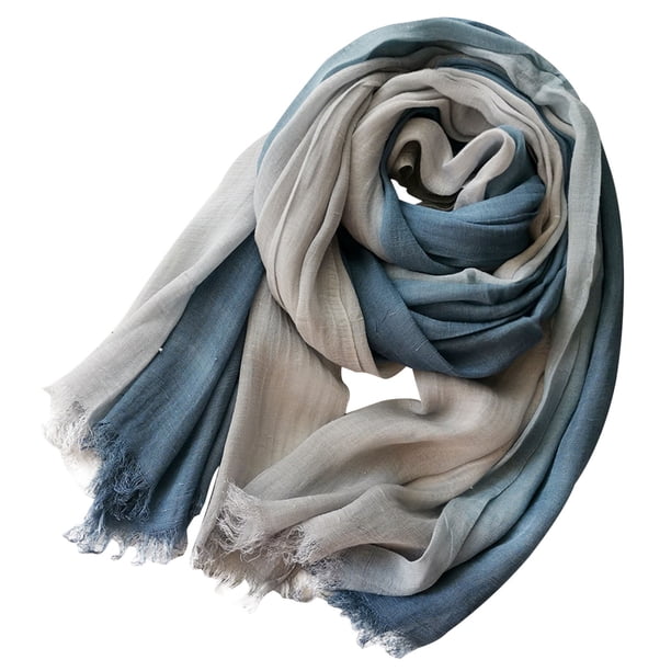 Bufanda de poliéster unisex para mujer, elástica, para invierno, para mantener el calor y protegerse del frío.