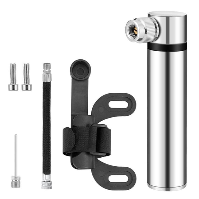 Mini Pompe de Vélo Compacte à Haute Pression avec Support : Portable et Durable pour Tous