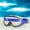 B, variant on Large Frame Swimming Diving Goggles with Waterproof and UV Protection for Children Ages 6-14