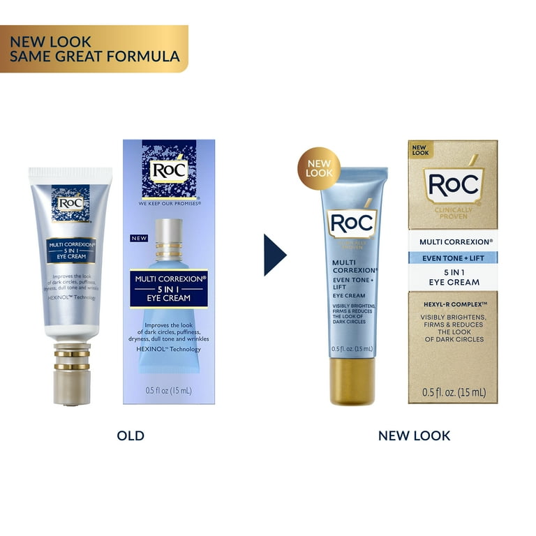 2 pack) RoC Multi Correxion 5 In 1 Even Tone + Lift Eye