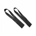 thumbnail image 1 of Correas para levantamiento de pesas, equipo para muñequeras, correas ligeras para , soporte de agarre manual para entrenamiento, mancuernas Negro, 1 of 8
