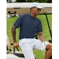 thumbnail image 3 of Thrilos Short Sleeve Polo Shirts for Men Casual Button Down Shirts Knit Solid Color Golf Shirts, 3 of 8