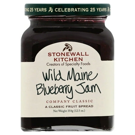Pack Of 2 Stonewall Kitchen Wild Maine Blueberry Jam - 12.5 oz (Packaging May Vary)
