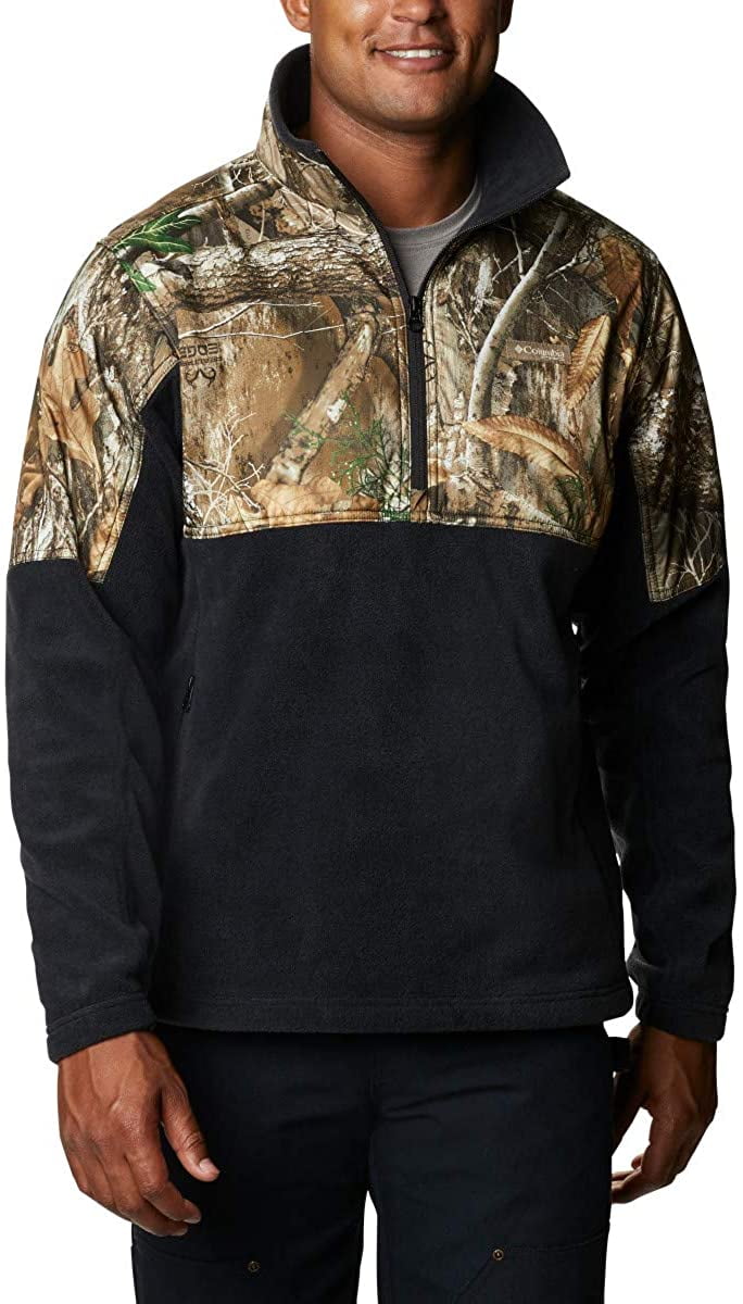 Columbia Men's PHG Fleece Overlay 1/4 
