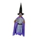thumbnail image 3 of Colgante de Halloween,Bruja animada colgante con ojos parpadeantes,Bruja parlante animada colgante de Halloween,Decoración de Halloween: Bruja parlante simulada,Laberintos aterradores, 3 of 9