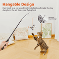 thumbnail image 5 of Potaroma Rechargeable Flapping Bird Cat Toy, Touch Activated Sandpiper with Chirp Sound and Catnip Pouch 4.0 Inch, 5 of 7