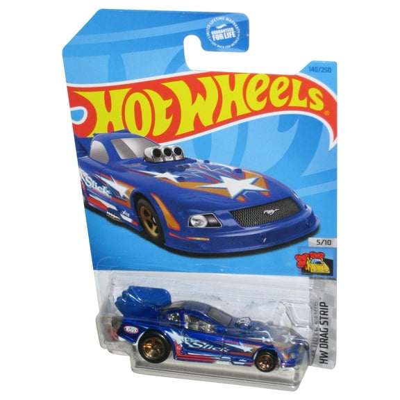 Hot Wheels HW Drag Strip 5/10 (2021) Mustang NHRA Blue Funny Car 140/250