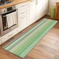 thumbnail image 2 of Sage Green Grey Boho 2'x6' Runner Rugs for Hallway Kitchen Bedside Non Slip Washable, Vintage Ethnic Tribe Abstract Art Entryway Rug Runners with Rubber Backing, Long Carpet Runner for Laundry Room, 2 of 8
