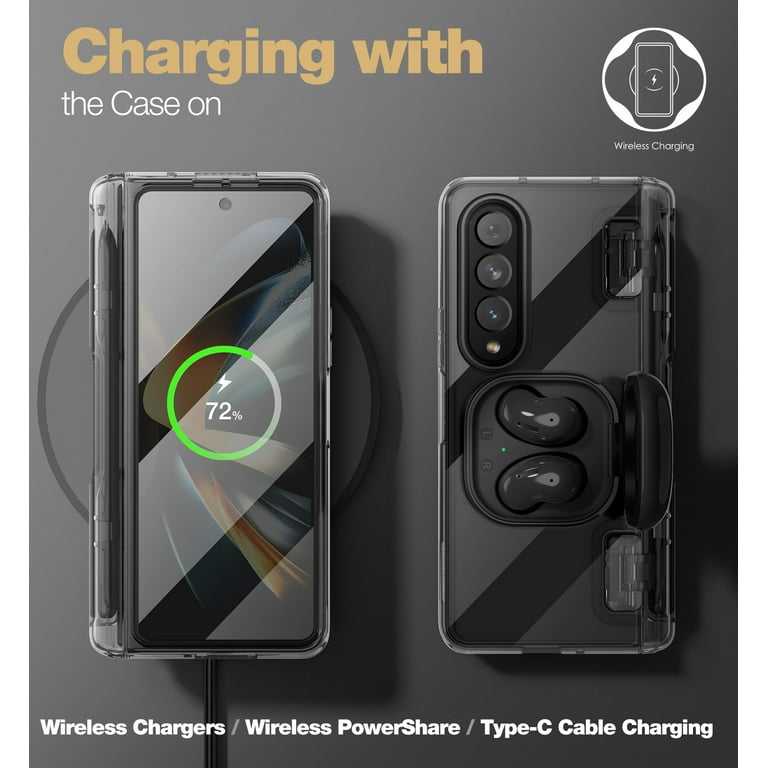 Suritch for Samsung Galaxy Z Fold 4 Case with Pen Holder Suritch for Samsung Galaxy Z Fold 4 Case with Pen Holder
