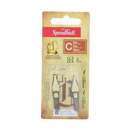 Speedball Lettering - Speedball Lettering Nibs, Left-Handed, LC3/LC4
