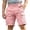 Pink, variant on ZOYOEN Boys Cotton Linen Cargo Shorts- Summer Casual Elastic Waist Baggy Kids Hiking Shorts Black Size 4-12