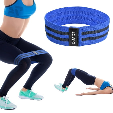 Yosoo Squat training hip ring elastic band thigh muscle training belt Yoga sports rally (Best Squats For Thighs)