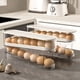 thumbnail image 5 of Refrigerator Side Door Eggs Storage Box Refrigerator Drawer Side Door Sliding Special Eggs Proof-Collision Kitchen Refrigerator Eggs Storage Fresh, 5 of 6