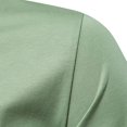 thumbnail image 5 of SDNall T-Shirts for Men Casual Solid Color Short Sleeve Round-Neck Blouse Shirt (Green,Sizes:S-2XL), 5 of 9