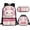 Axolotl Mushroom Pink, variant on Sea Turtle Backpack with Lunch Box for Boys 3Pcs Elementary School Bag Back Pack Purse Mushroom Preschool Middle School Bookbag Satchel for Kids Boys Child Daypack Blue Ocean