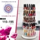 thumbnail image 3 of Organizador de maquillaje J JACKCUBE DESIGN giratorio de 5 niveles para 115-195 botellas de esmalte de uñas, 3 of 6