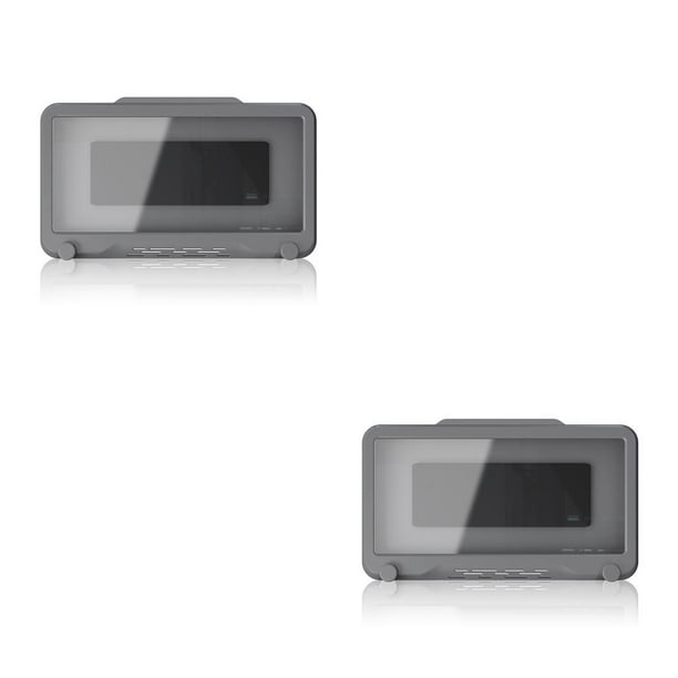 Funda impermeable Cateissary para teléfono móvil caja ajustable autoadhesiva Gris 2Conjunto