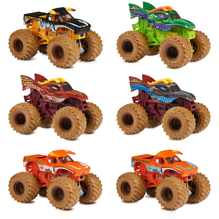 Monster Jam, Mystery Mudders, Wash to Reveal 1:64 Scale Die-Cast Monster  Truck (Styles Will Vary) 