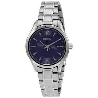 Seiko Women's SUR749P1,dress,dark dial,Stainless Steel Case and