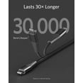 thumbnail image 5 of Anker USB C to Lightning Cable [6ft] Powerline+ II Nylon Braided Cable, Supports Power Delivery (Upgraded) Black, 5 of 6