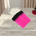 thumbnail image 4 of Ofertas Únicas 50 Pcs Cepillo de Pestañas de Silicona Conveniente para Baño Rosa Rojo de Plástico Silicona, 4 of 5