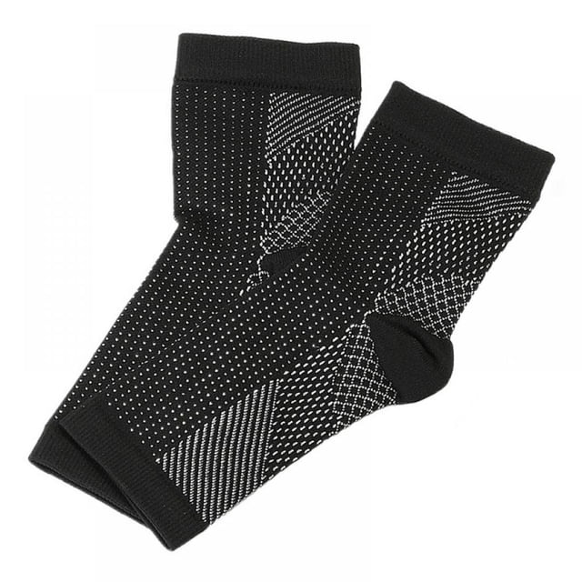 Plantar Fasciitis Compression Socks for Women & Men (1 Pair) - BEST Ankle Socks for Plantar Fasciitis Relief, Arch Support, and Foot/Heel Pain for Everyday Use
