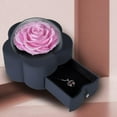 thumbnail image 2 of FNNMNNR Preserved Real Rose  Forever Flower Rose Handmade Enchanted Rose Romantic Gift for Girlfriend Wife Mom Women on Valentine‘s Day Birthday Mother‘s Day Anniversary Christmas for Her, 2 of 5