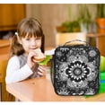 thumbnail image 6 of ALAZA Ethnic Mandala Paisley Flower Lunch Box Insulated Lunch Bag Reusable Thermal Cooler Tote School Picnic, 6 of 6