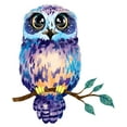 thumbnail image 3 of Blue Owl On Branch WIRESTER Decal Vinyl Wall Stickers Decoration for Boys Girls Kids Room Bedroom Home Office Living Room Wall Bathroom (5 x 6 inches), 3 of 3
