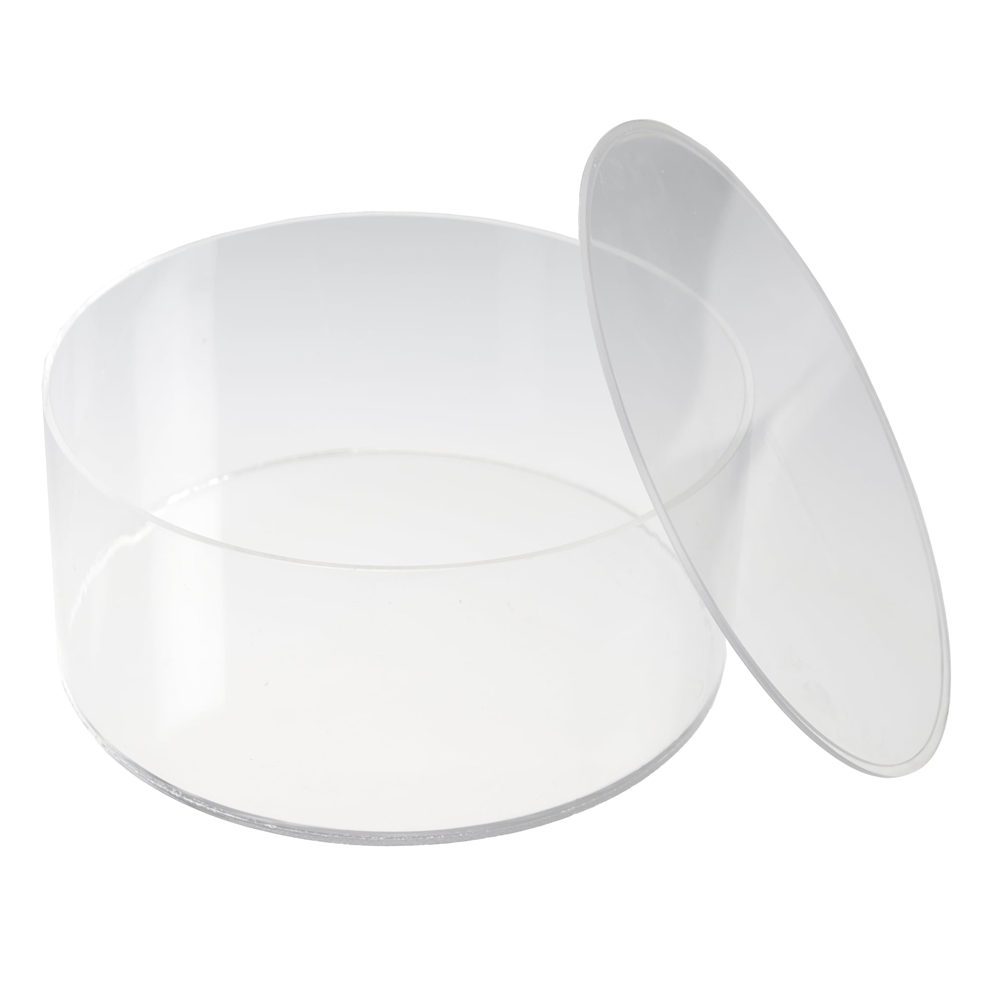 Way To Celebrate 8” x 3” Acrylic Cake Stand, Clear