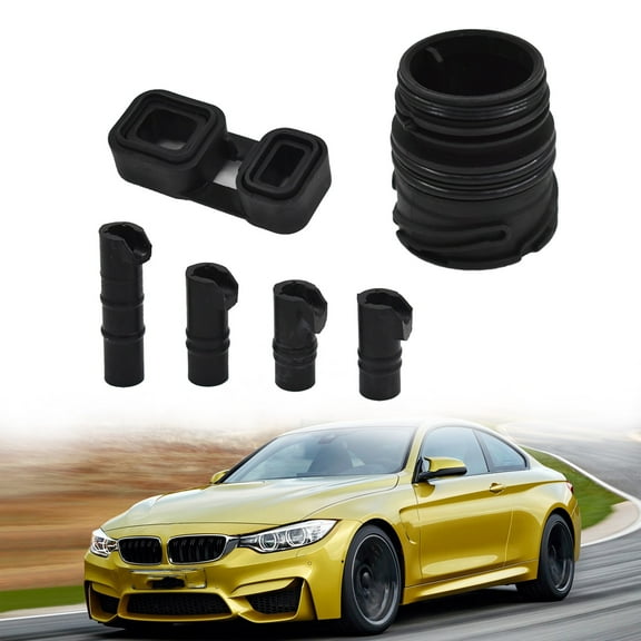 Genrics 6 Pcs New ZF 6HP19 6HP21 Valve Body to case Sleeve Seal kit Mechatronic Kit Fit for BMW