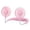 🔥 Pink_New, variant on Third Generation Sports Neck Hanging Portable Aromatherapy Fan with Luminous Feature Silent Operation Long Battery Life Lightweight Wearable Hands Free Cooling for Travel Gym Outdoor Relaxation Gift