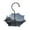 Black, variant on Platform Bird Feeder Umbrella Design Hanging Bird Feeder Weatherproof Bird Feeding Tray for Outdoor Garden Yard Patio