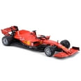 thumbnail image 1 of Bburago 1:18 Ferrari 2022 F1-75 SF21 #16 #55 2020 SF1000 #5 F1 Racing Formula Car Static Simulation Diecast Alloy Model Car, 1 of 5
