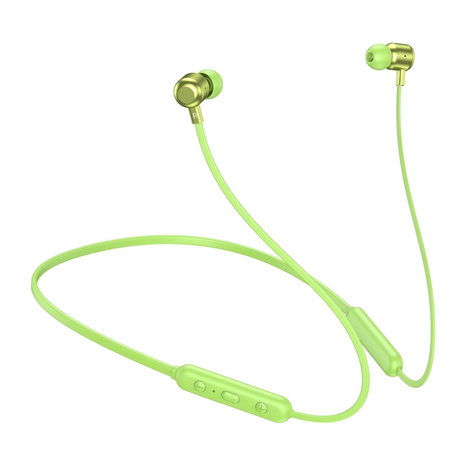 Wireless Earbuds, Bluetooth Headphones 48H Playtime Ear Buds with LED Power Display, IPX7 Waterproof Bluetooth 5.4 Earphones in-Ear Earbuds with 4 Mic for Android iOS Cell Phone Laptop(Green)