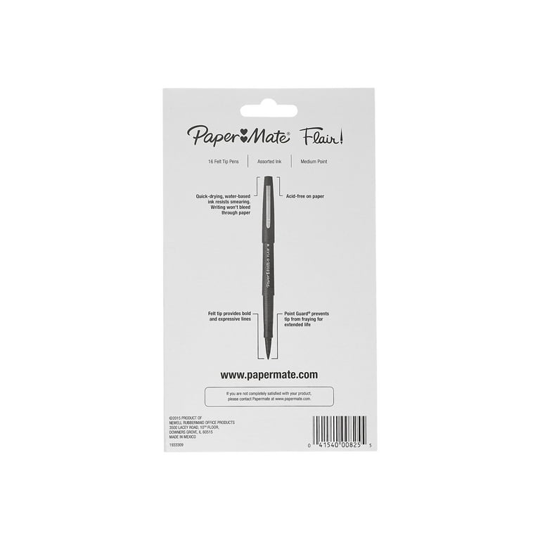 JetPens.com - Paper Mate Flair Felt Tip Pen - Medium Point - Tropical  Vacation - 6 Color Set - Limited Edition