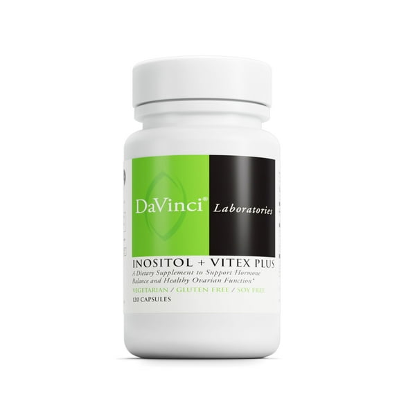 Inositol   Vitex Plus , 120 Capsules, DaVinci Laboratories of Vermont
