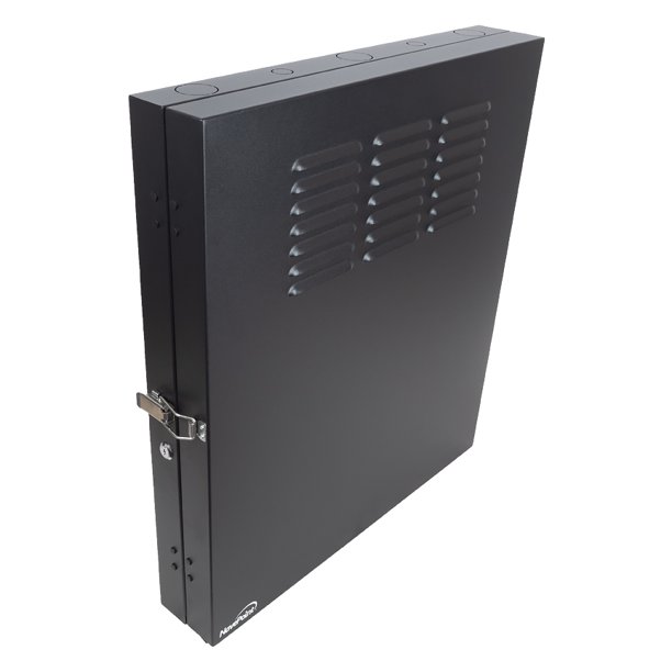 NavePoint 2U Low Profile Vertical Wall Mount Enclosure 20 Inch Switch
