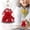 Red, variant on Gifts For Women Preserved Rose Forever Flower In Glass Angel Figurine Fresh Flowers For Delivery Mothers Day Birthday Gifts For Mom Grandma Wife Sister Mothers Day Flower Mom Birthday Gifts Red Gray